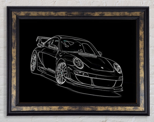 Porsche GT3 Framed Print