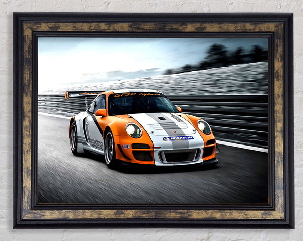 Porsche GT3 R Hybrid Framed Print