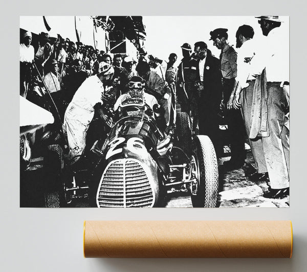 Number 26 In The Pit Stops Giclee Print