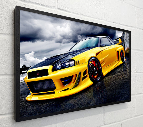 Nissan Skyline Yellow