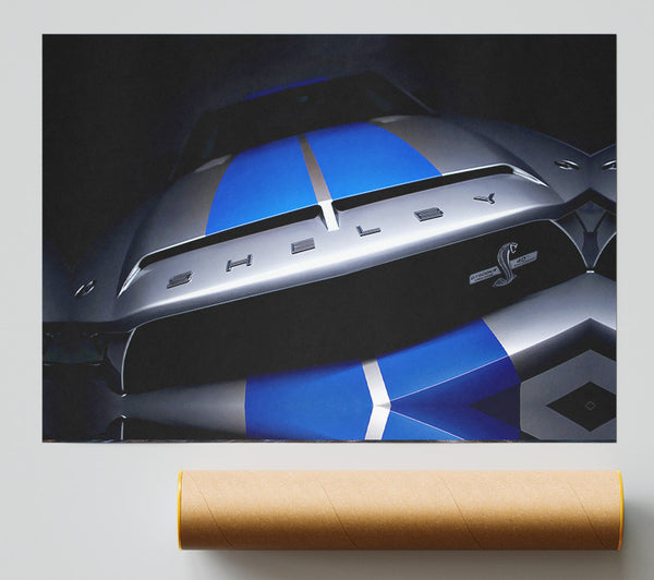 Mustang Shelby Grill Print