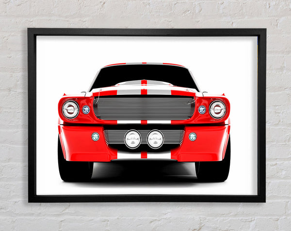 Mustang Roter Frontgrill