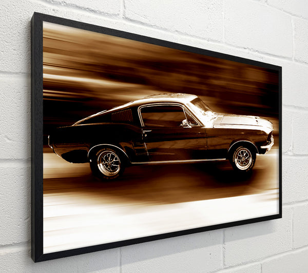 Mustang On The Move