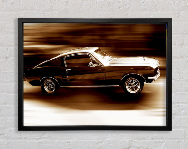 Mustang in Bewegung