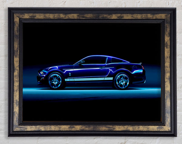 Mustang GT500 Framed Print