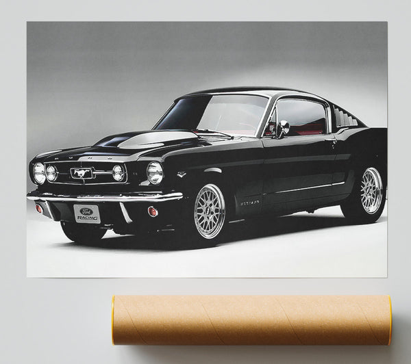 Mustang 1965 Coupe Poster