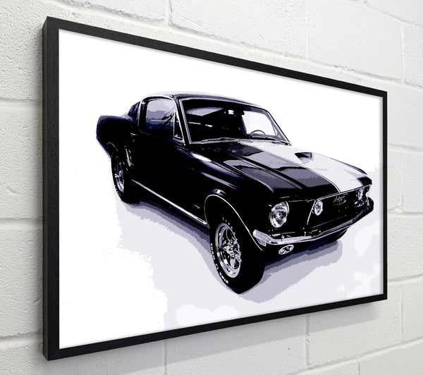 Mustang 67 B n W