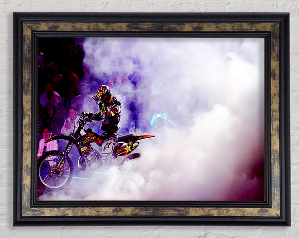 Motocross-Stuntfahrer
