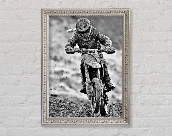 Motocross-Schlammgrube