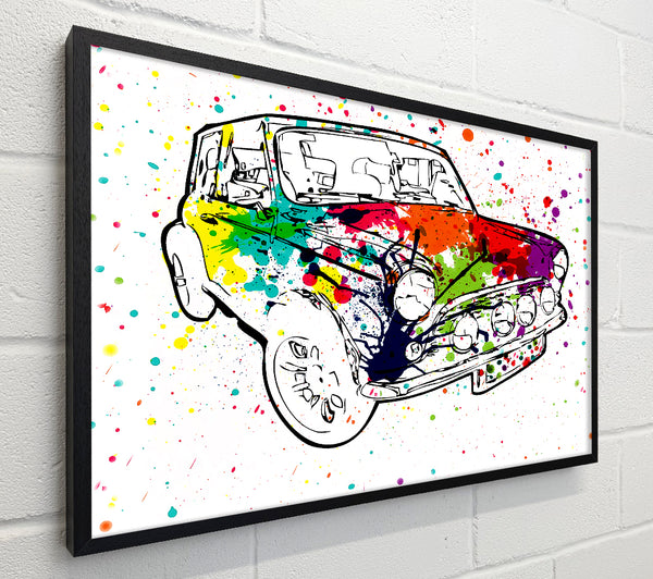 Mini Rainbow Paint Splat