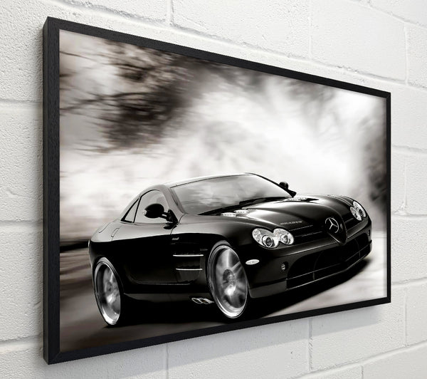 Mercedes Maclaren Black And White