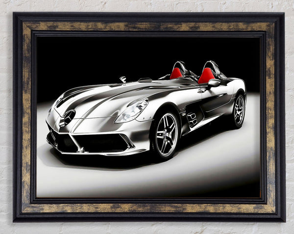 Mercedes Concept Framed Print