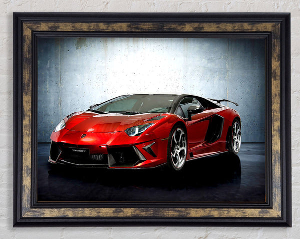 Mansory Lamborghini Aventador LP700-4 Framed Print