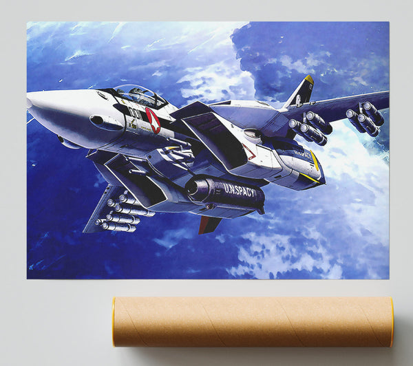 Macross Fighter Poster