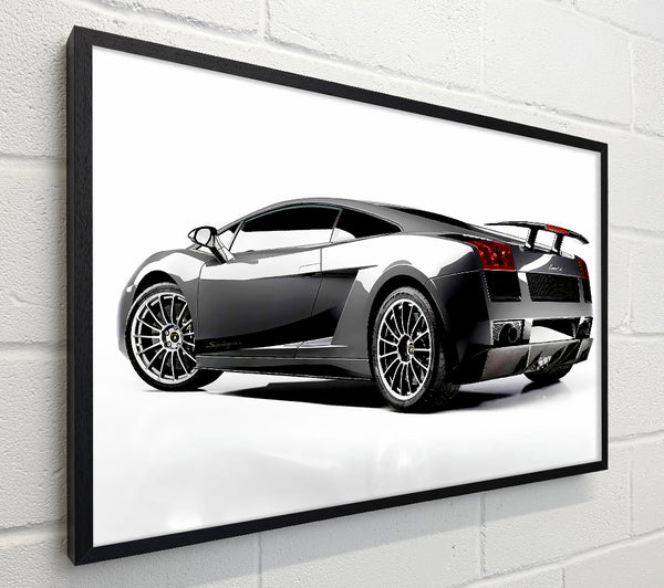 Lamborghini Rear Silver