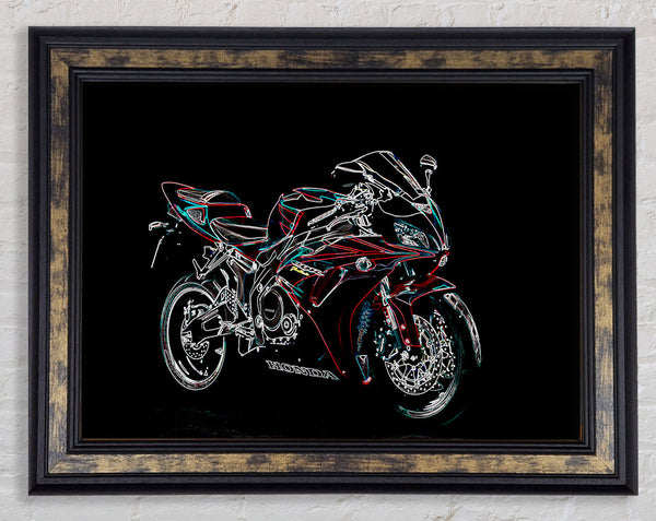 Honda CBR Framed Print