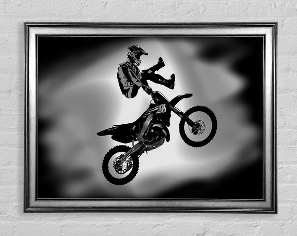Free Style Motorcross B und W