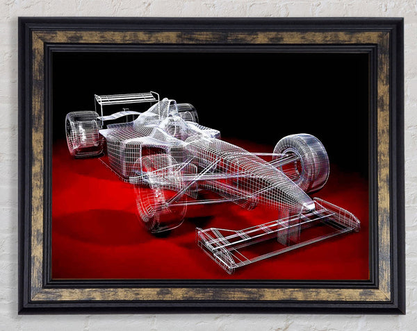 Formula One Prototype Framed Print