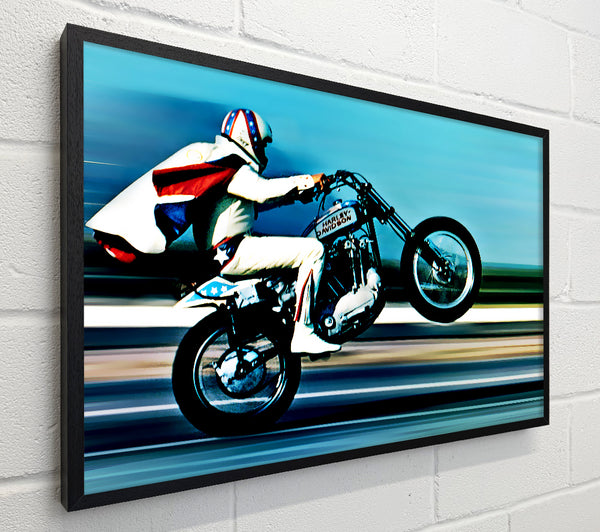 Evel Knievel Wheelie Colour