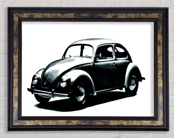 Classic Vw Beetle Framed Print