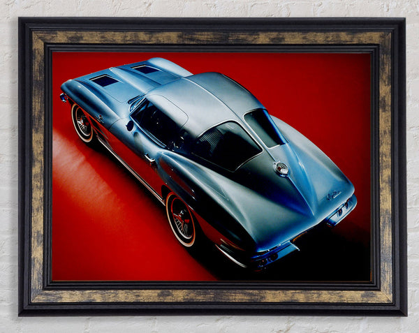 C 1963 Chevrolet Corvette Stingray Framed Print