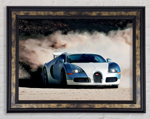 Bugatti Veyron Drive Framed Print