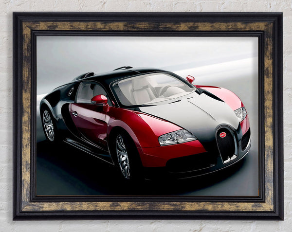 Bugatti Veyron Ready For The Drive Framed Print