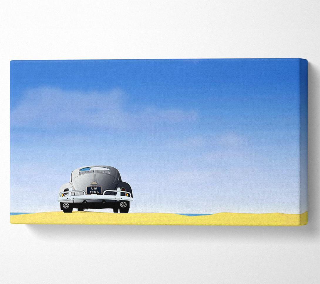 A Canvas Print of Beetle Beach Canvas Print