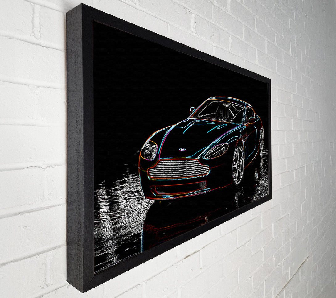  A Canvas Print of Aston Martin DB9 Canvas Art