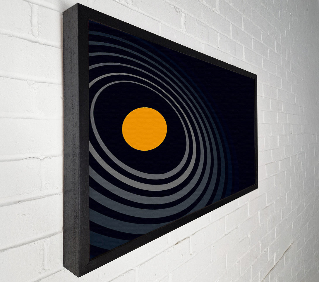  A Canvas Print of Planet Rings Canvas Print