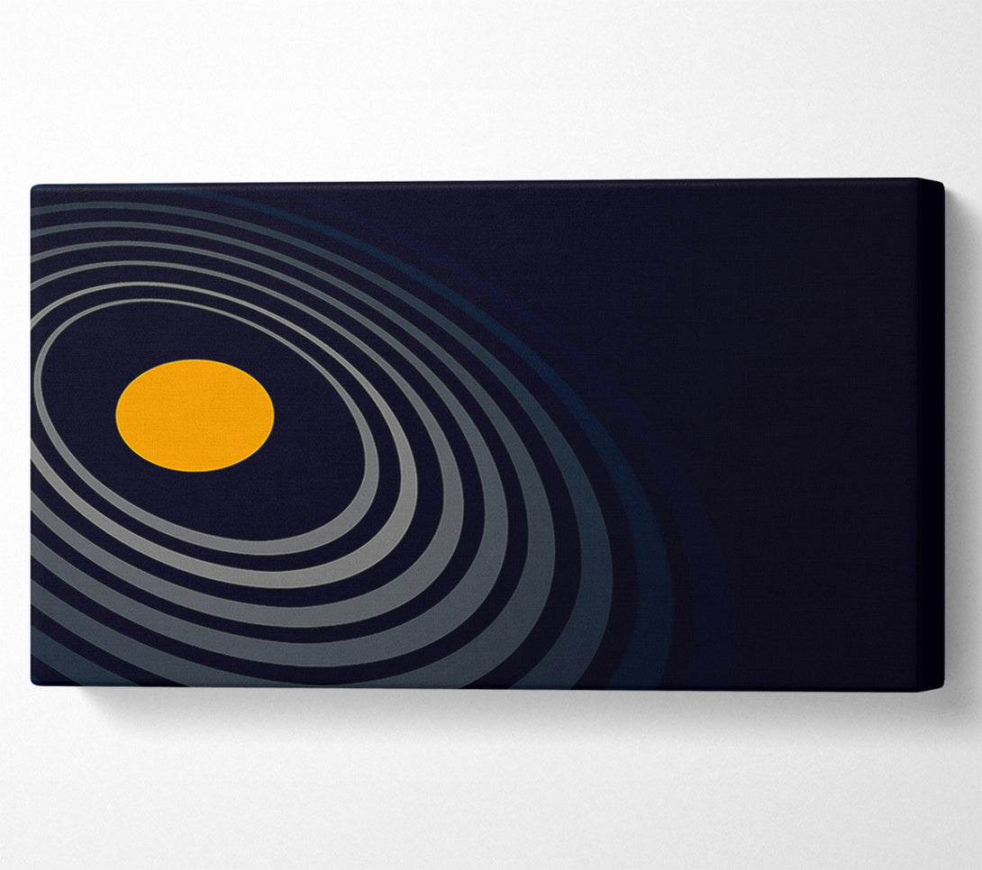  A Canvas Print of Planet Rings Canvas Print