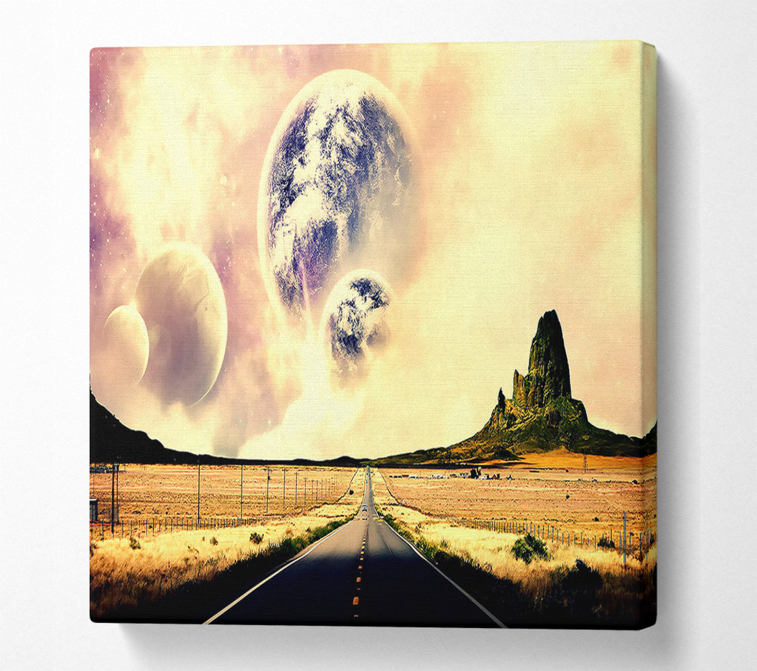  A Canvas Print of Rodovia Canvas Wall Art