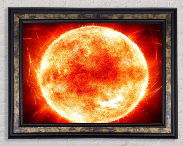 Star 2 Framed Print