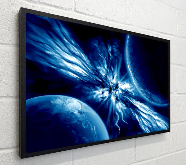 Blue Winged Planets