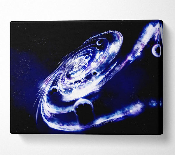  A Canvas Print of Beyond The Galaxys Canvas Print