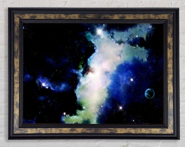 Planet Constellation Framed Print