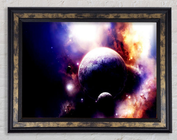 Stunning Planets Framed Print