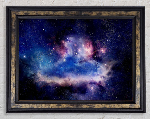 Planet Nebula Framed Print
