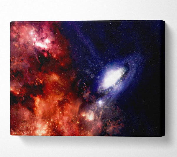  A Canvas Print of Planet Stars Canvas Print