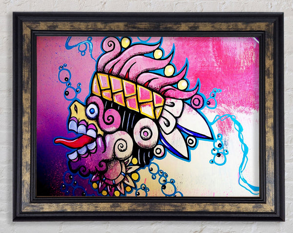 Chief Head Framed Print