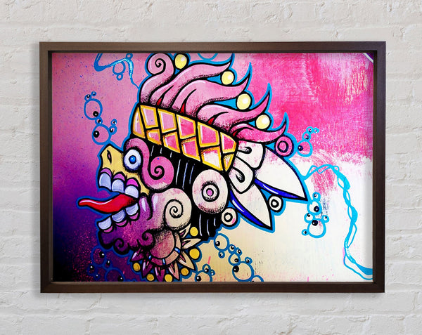 Chief Head Framed Print