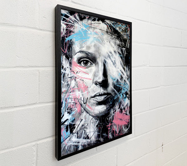 Pink And Blue Face