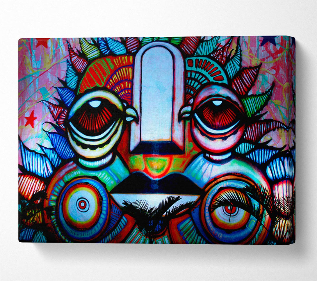  A Canvas Print of Funny Face Canvas Print