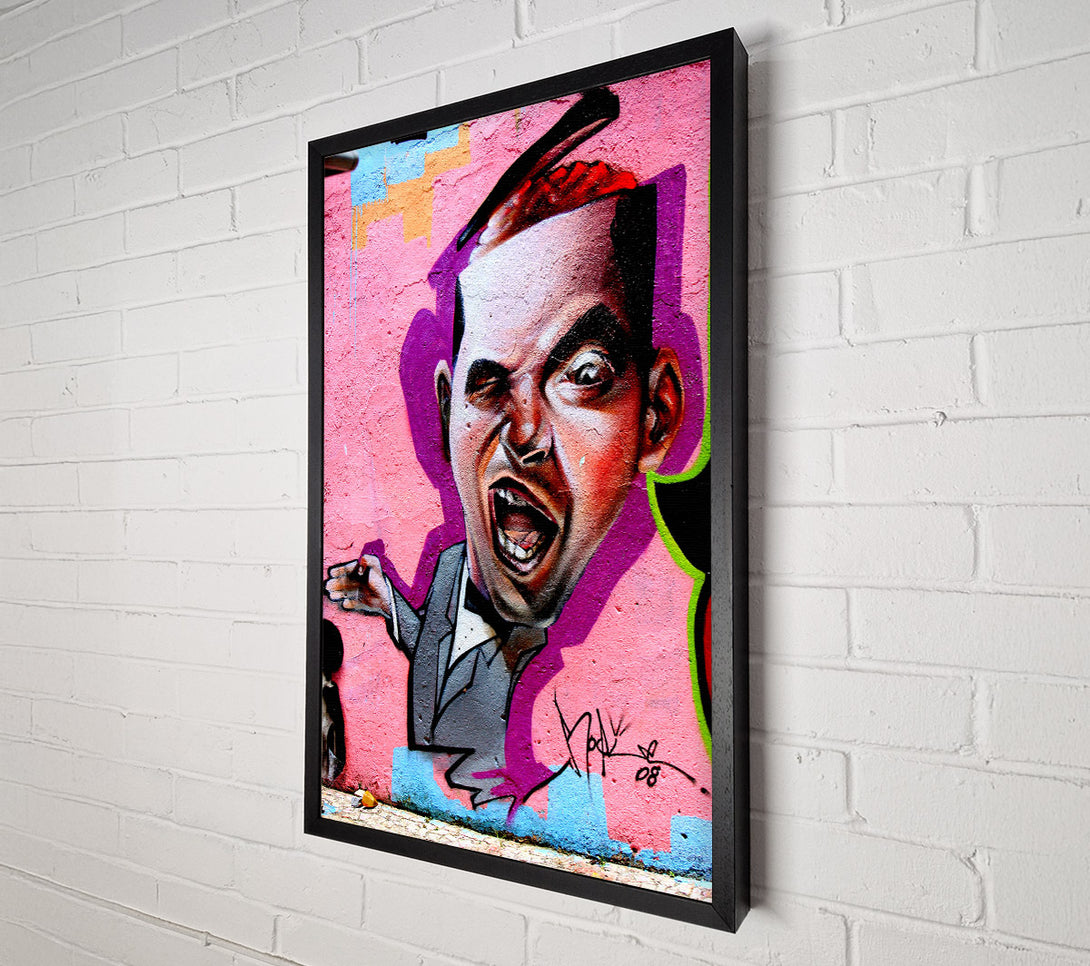  A Canvas Print of Big Head Canvas Wall Art
