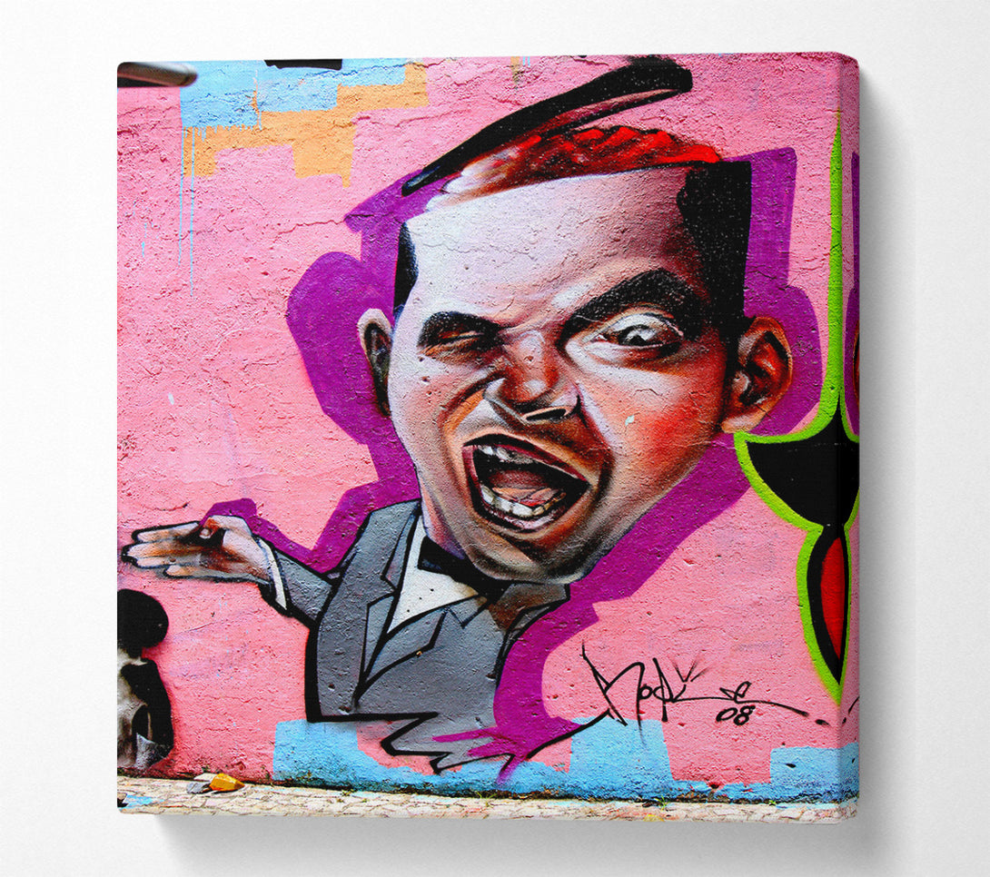  A Canvas Print of Big Head Canvas Wall Art