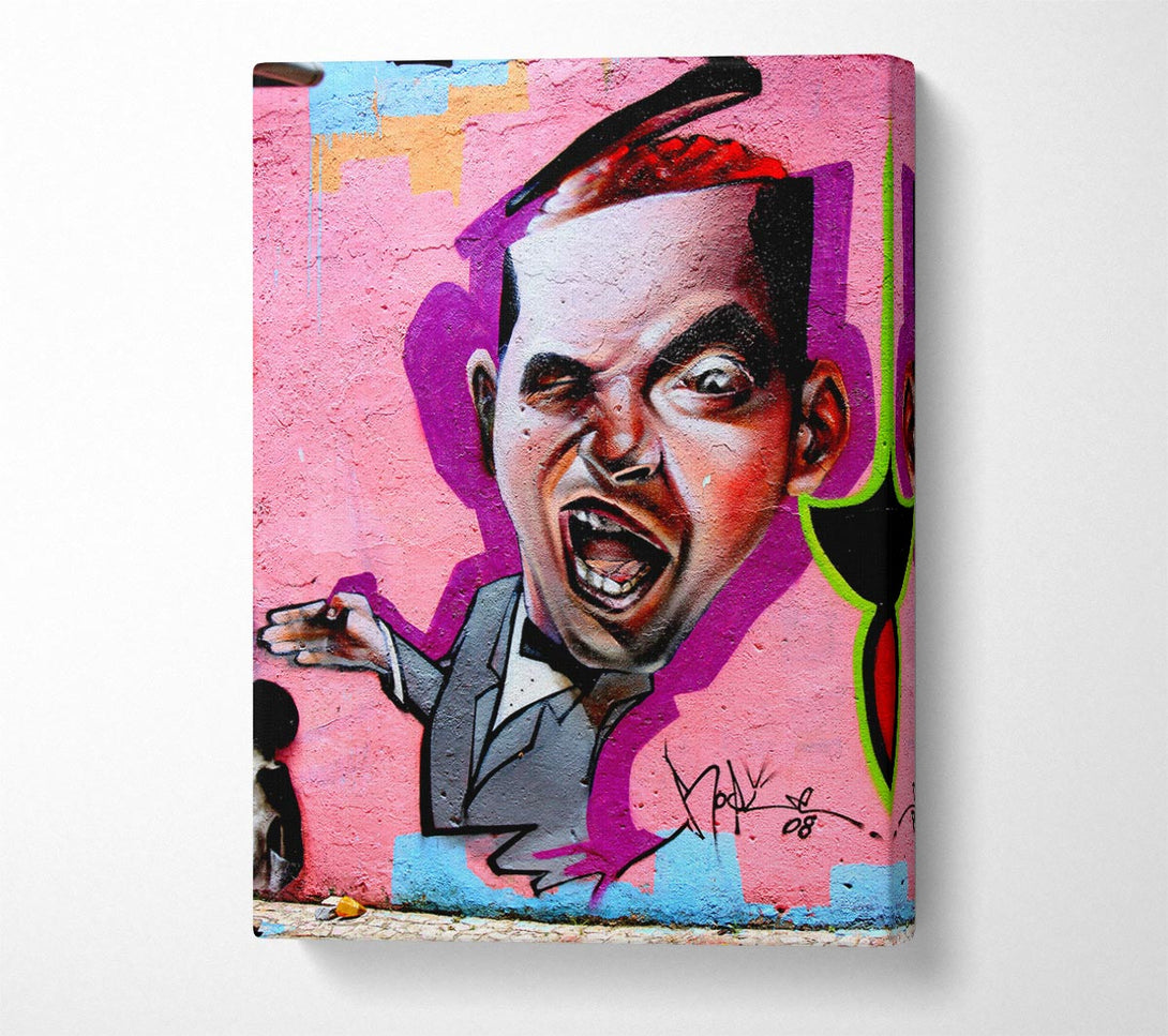  A Canvas Print of Big Head Canvas Wall Art