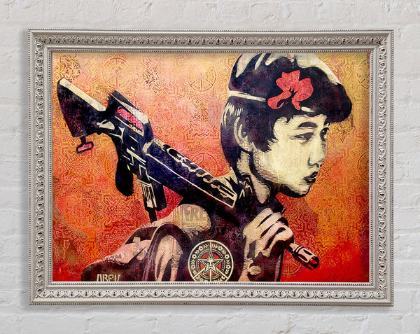 Child Soldier Framed Print