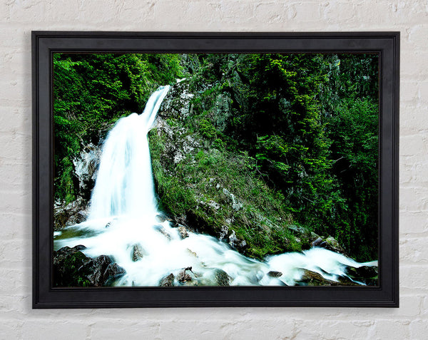 Berg Wasserfall Gush
