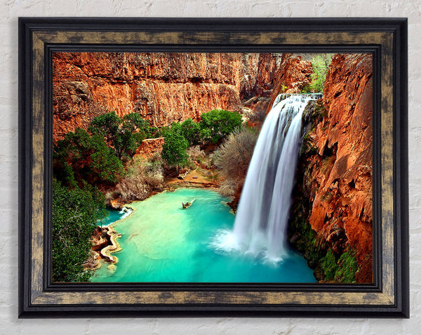Arizona Waterfalls Framed Print