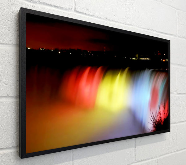 Niagara Falls Night Rainbow